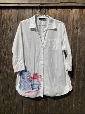 Maxmara vase blouse